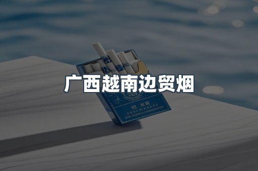广西越南边贸烟